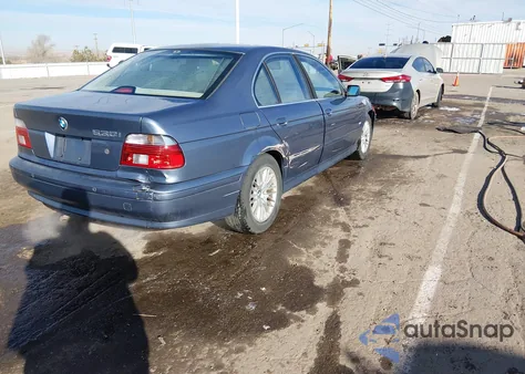 2001 BMW 530Ia z USA, uszkodzony, nr VIN WBADT63451CF11987